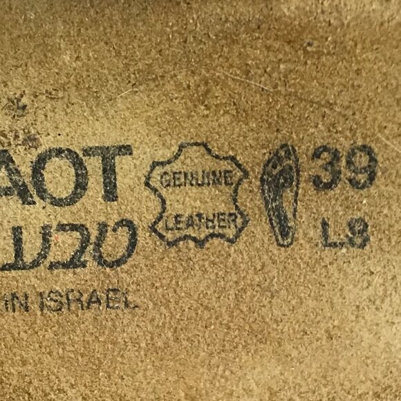 Naot Rome Rumba Leather Slip on Wedge Sandal Bordeaux Size 39 (US 8.5) - Picture 10 of 13